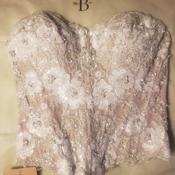 Bridal Corset - Wedding Top - Sweetheart Top - Picture 3 of 3